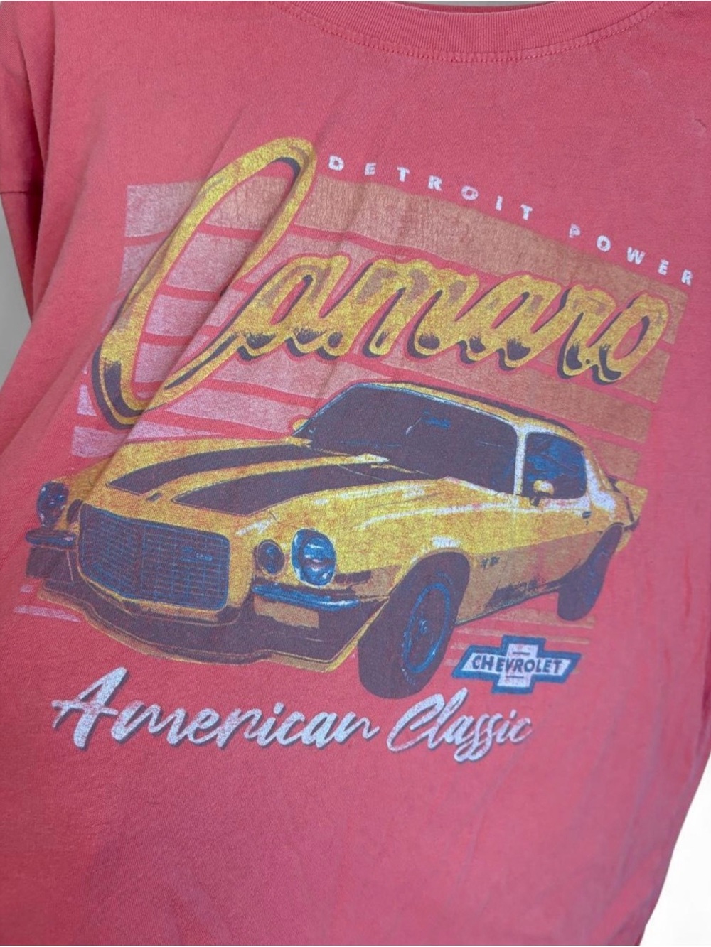 Chevrolet Camaro Graphic Short Sleeve Tee - Red - Picture 2 of 5